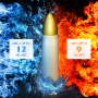 RTS US 25PCS/CTN 500ml Sublimation Blanks Bullet Tumbler With Gold Lid 500ml Stainless Steel Vacuum Insulated