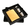 Factory Supply Wine Flask Set 7oz 8oz Colored Black Leather Stainless Steel Funnel Hip Flask Whiskey Russian Liquor Wine Flask