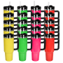 Small Pack  Ready for Shipping 40oz Neon Color H2.0 Sublimation Tumblers With Handle 12pcs/case