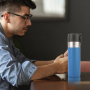 Custom LOGO 500ml Outdoor Portable Vacuum Sports Water Bottle Stainless Steel Insulated 17oz Coffee Tumbler