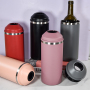 25oz Stainless Steel Insulated Double Walled Vacuum Wine Chiller Wine Bottle Cooler and Champagne Ice Bucket Tumbler Insulated