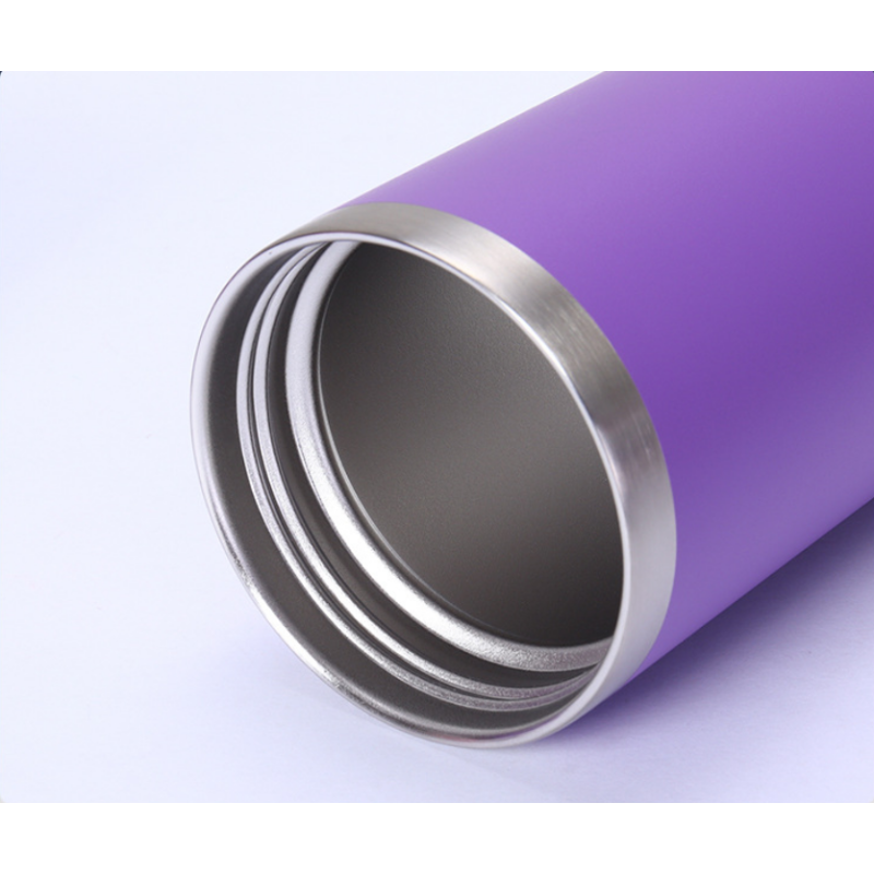 Custom Logo Portable 12oz Car Cup 304 Stainless Steel Insulated Bottle Personalized Hand-held Straw Tumbler