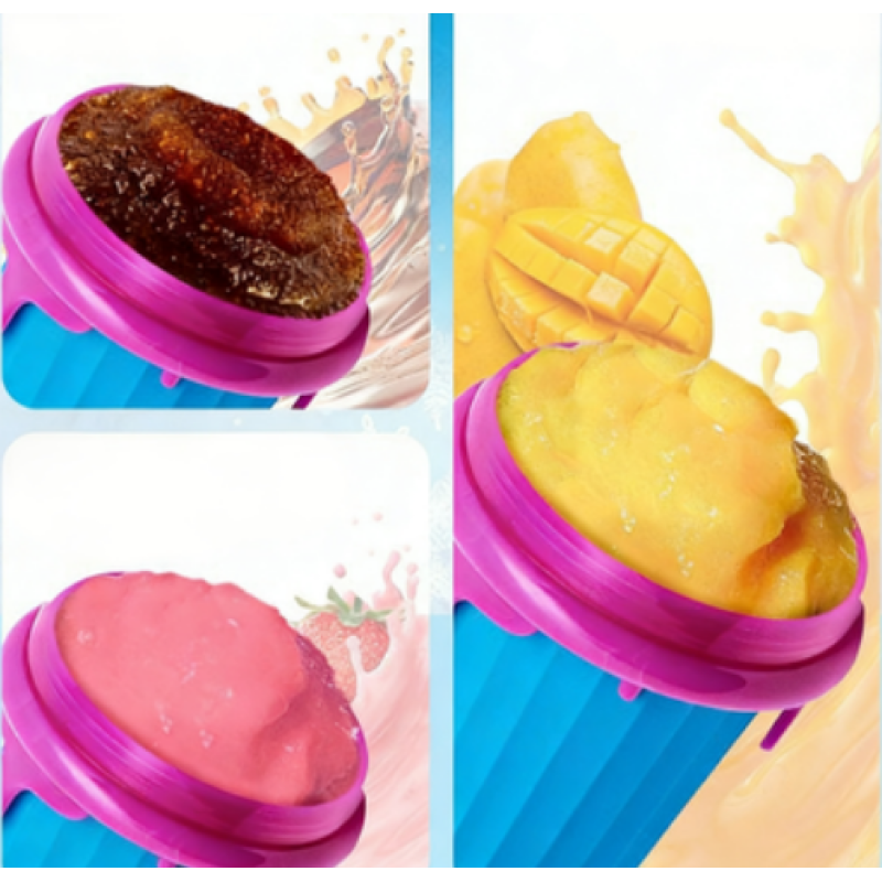 Smoothie Cup Kneading Smoothie Bottle Crushed Ice Cup  Summer Shaker Mug Home Smoothie Cup
