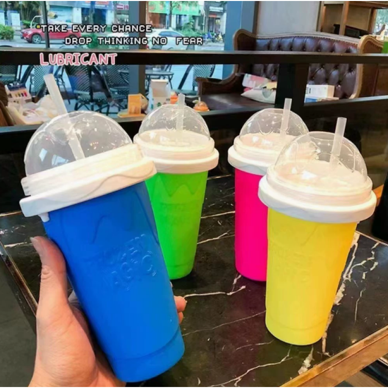 Smoothie Cup Kneading Smoothie Bottle Crushed Ice Cup  Summer Shaker Mug Home Smoothie Cup