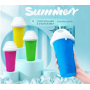 Smoothie Cup Kneading Smoothie Bottle Crushed Ice Cup  Summer Shaker Mug Home Smoothie Cup