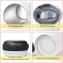 RTS US 20oz Stainless Steel Tumbler Small Pack Black White Wireless Speaker Tumbler 25pcs Blank for Sublimation Printing