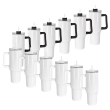 6pcs White + 6 pcs black