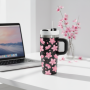 Mugs Manufacturer Thermo Coffee Cup Vacuum 14oz Coffee Tumbler Double Wall Vacuum Insulated Travel Cups Stainless Steel Tumbler