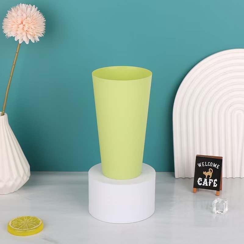 2025 New Arrival Colorful Plastic Cups Unbreakable Reusable Drinking Cup for Bulk Order