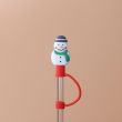 Green Scarf Snowman