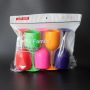 Custom 450ml 16oz PP Plastic Wine Cup Food Grade Champagne Cup OPP Pack Disposable Colorful Acrylic Wine Glasses Cup for Wedding