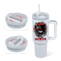 Sublimation Stainless Steel Insulate 40oz 2 in 1 Cup Tumbler Detachable Snack Ice Storage Compartment Coffee Mugs Water Bottle
