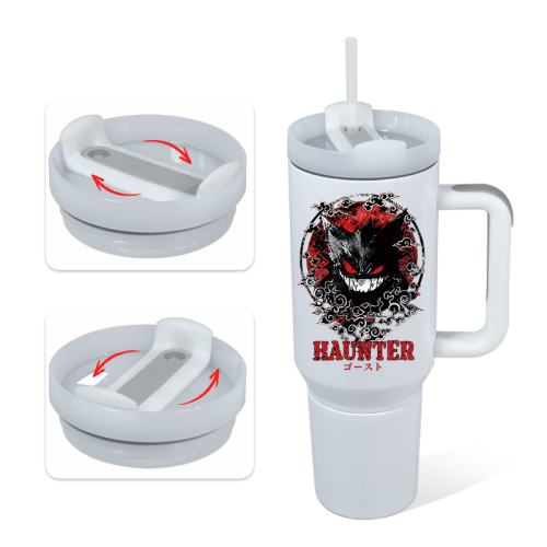 Sublimation Stainless Steel Insulate 40oz 2 in 1 Cup Tumbler Detachable Snack Ice Storage Compartment Coffee Mugs Water Bottle