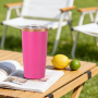 20 oz Copper Tumbler Custom 20oz Copper Plated Travels Mug Double Wall Insulated Stainless Steel Coffee Tumbler with Slider Lid