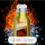 Custom 17oz 34oz 500ml 1000ml Style Lovers Gifts Souvenir Bullet Shaped Vacuum Thermoses Flask Drinking Water Bottle