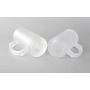 Frosted Glass Mug Sublimation Blanks 16oz Transparent Clear Beer Glass Mug with Handle Custom Tumbler Cups in Bulk