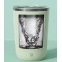 350ml Custom Logo Stainless Steel Smart Automatic Electric Mixing Cup Coffee Milk Magnetic Self Stirring Mug Coffee Mixer