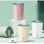 350ml Custom Logo Stainless Steel Smart Automatic Electric Mixing Cup Coffee Milk Magnetic Self Stirring Mug Coffee Mixer
