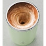 350ml Custom Logo Stainless Steel Smart Automatic Electric Mixing Cup Coffee Milk Magnetic Self Stirring Mug Coffee Mixer