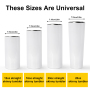 RTS Spill Leak Proof Sliding Covers Splash Resistant Replacement Color Plastic Lids for 20 oz Straight Skinny Tumbler Cup