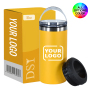 Custom 16oz 4 in 1 Beer Can Cooler Double Walled Vacuum Insulated Stainless Steel Tumbler Powder Coating Cooler With Opener