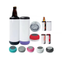 Speaker Tumbler  Wireless 16oz 4  in 1  Wireless Sublimation White Blank Speaker Tumbler for Sublimation Printing