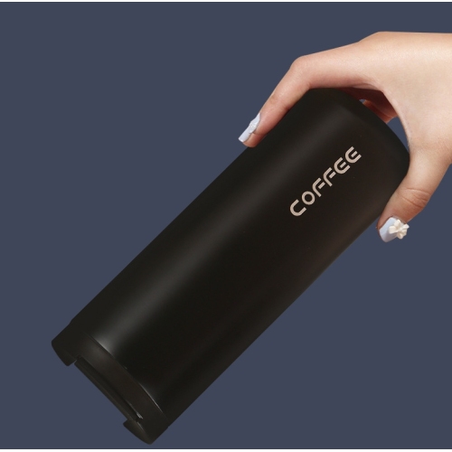 Wholesale Custom Logo 400ml 500ml Double Wall Stainless Steel Vacuum Water Bottle Travel Coffee Mug Cute Gift