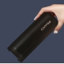 Wholesale Custom Logo 400ml 500ml Double Wall Stainless Steel Vacuum Water Bottle Travel Coffee Mug Cute Gift