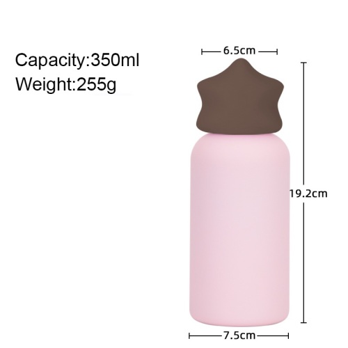 Wholesale 350ml Kids Water Bottle Stainless Steel SS316 Mini Cup Vacuum Outdoor Tumbler with Star Lid for Laser Engravings