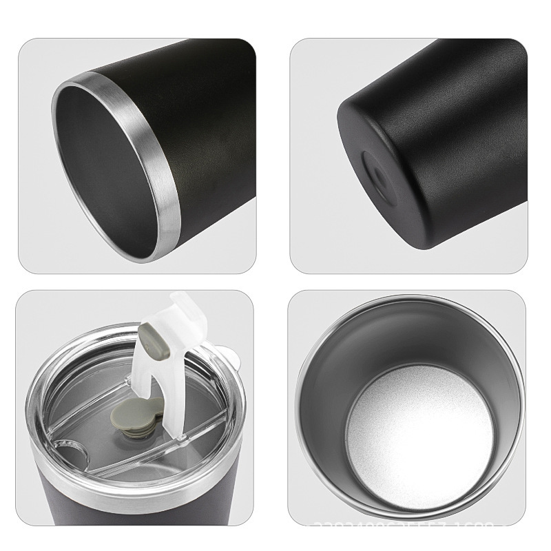 Wholesale Custom 8oz Stainless Steel Mug 304  Insulated Cup Powder Outdoor Portable Car Office Coffee Cup for Laser Engravings