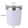 Wholesale Custom 8oz Stainless Steel Mug 304  Insulated Cup Powder Outdoor Portable Car Office Coffee Cup for Laser Engravings