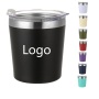 Wholesale Custom 8oz Stainless Steel Mug 304  Insulated Cup Powder Outdoor Portable Car Office Coffee Cup for Laser Engravings