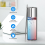 US Warehouse Clearance Sales 20oz Stainless Steel Skinny Silver Tumbler Vacuum Insulated Cups in Bulk for Sublimation DIY