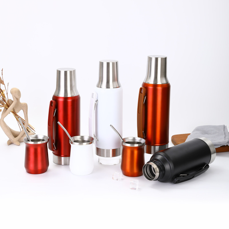 1300ml Custom 18/8 Stainless Steel Classic Vacuum Insulated Termo Water Bottle Tea Pot Termos BPA-Free Cup Flask Travel Kettle
