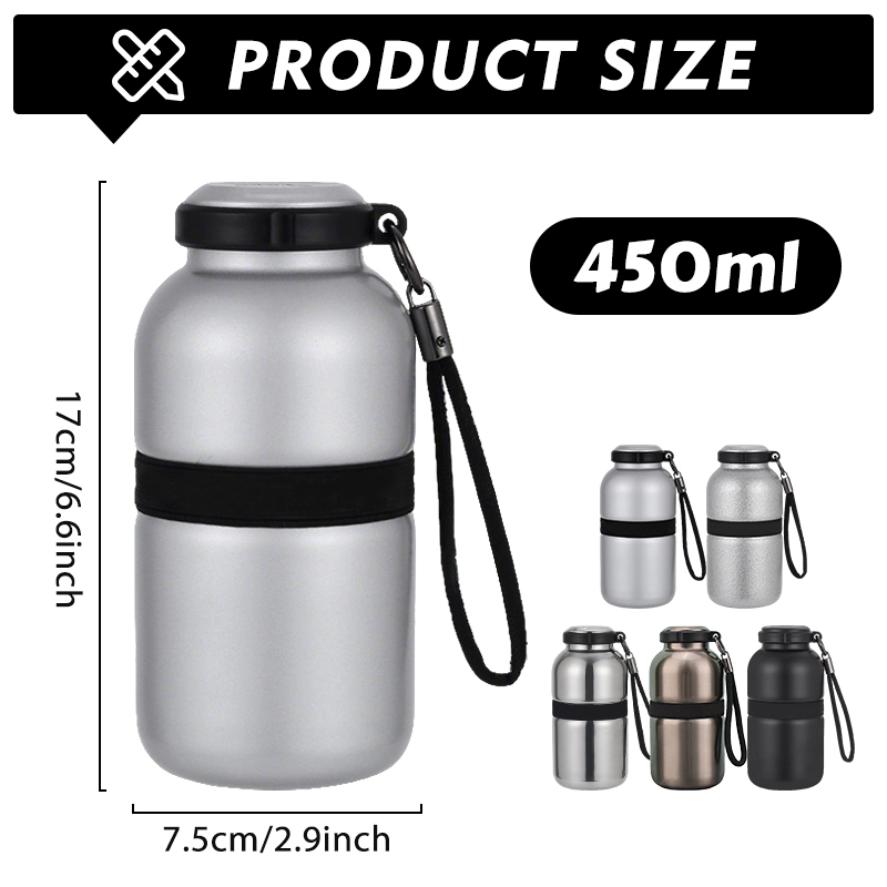 Custom 316 Stainless Steel Portable Outdoor Cycling Mountaineering Kettle Gift for Men Women for Business Annual Meetings