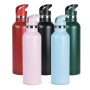 Custom Logo/Color 25oz Poweder Coated Sports Double Layer Stainless Steel Vacuum Water Bottle Tumbler with Wireless Speaker