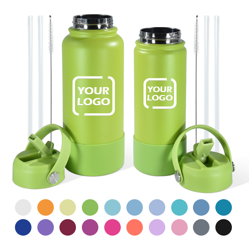 Custom Vacuum Tumbler Insulated Water Bottles Oem Stainless Steel Water Bottles 18oz 32oz Water Flask Steel Water Bottle