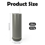 New 20oz Music Hot and Cold Stainless Steel Drink Water Bottle Speaker Tumbler Cup with LED Straight Speaker Tumblers Lid