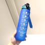Wholesale 1000ml Custom Logo Reusable Sport Plastic Water Bottle Scale Drinking Cups Bottles Custom Personalization