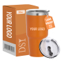 30oz Stainless Sport Water Bottle Custom Tumbler Double Walled Coffee Travel 30 oz Car Tumbler with Straw Lid
