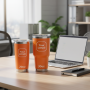30oz Stainless Sport Water Bottle Custom Tumbler Double Walled Coffee Travel 30 oz Car Tumbler with Straw Lid