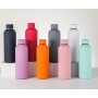 350ml 500ml 750ml Double Wall Stainless Steel Sports Water Bottle Outdoor Tumblers Cola Powder Coated for Laser Printing Logo