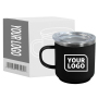 Personalized Exterior for Branding Style Leak-Proof Portable Mini Size 5oz Plastic Stainless Steel Handle Coffee Mug