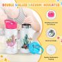 Sublimation Custom Logo Double Wall Stainless Steel Sippy Cup 14oz Insulated Kids Sport Water Bottle W/ Colored Lids Tumbler