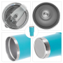 Custom 30oz Powder Coated Tumbler with Lid Stainless Steel Vacuum Mug Insulated Laser Tumbler Double Wall Travel Coffee Mug
