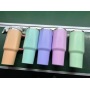 New 40oz Sublimation Blank Stainless Steel Matte Travel Mug Macarone Sublimation Bottle Tumbler with Handle for Heat Printing