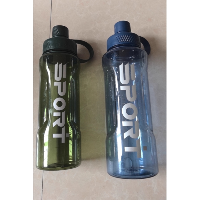 Wholesale Custom Large Capacity Gym Sports Travel Kettle Leak Proof Plastic High Temperature Resistant PC Water Bottles 1L 2L