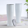Creative 30oz Double Wall Stainless Steel Vacuum Glossy Sublimation Blanks Beer Mug Tumbler Fruit Juice Bottle Vase for Printing