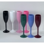 Custom 150ml Acrylic PC Wine Cup Food Grade Champagne Cup OPP Pack Disposable Colorful Acrylic Wine Glasses Goblet for Wedding
