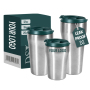 New Arrival Coffee Cup Travel Stainless Steel Vacuum Insulated Custom Logo Mug With Lid